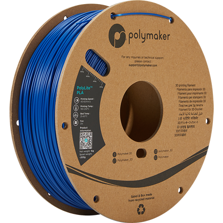 Polymaker PolyLite PLA - Blue Polymaker PolyLite PLA - Blue