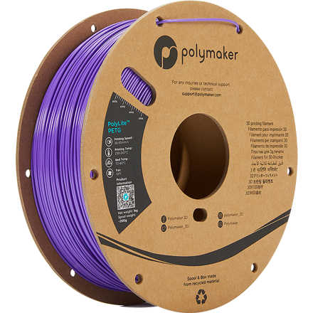 Polymaker PolyLite PETG - Purple Polymaker PolyLite PETG - Purple