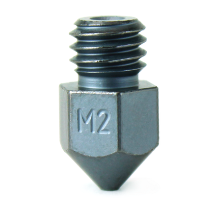 Micro Swiss M2 Hardened High Speed Steel Nozzle - MK8 - 0.80mm Micro Swiss M2 Hardened High Speed Steel Nozzle - MK8 - 0.80mm