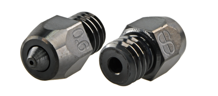 Phaetus x PrimaCreator MK8 Tungsten Carbide Nozzle 0,6 mm - 1 pcs Phaetus x PrimaCreator MK8 Tungsten Carbide Nozzle 0,6 mm - 1 pcs