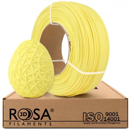 ReFill ROSA3D PLA PASTEL ŽLUTÁ 1,75 mm 1 kg