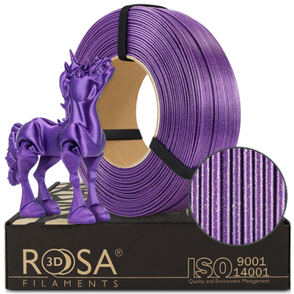 ReFill ROSA3D PLA GALAXY FIALOVÁ 1,75 mm 1 kg