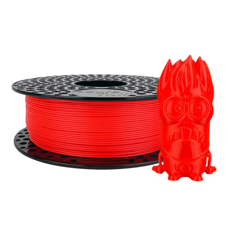 Filament AzureFilm PLA NEONOVĚ ČERVENÁ 1,75 mm 1 kg.