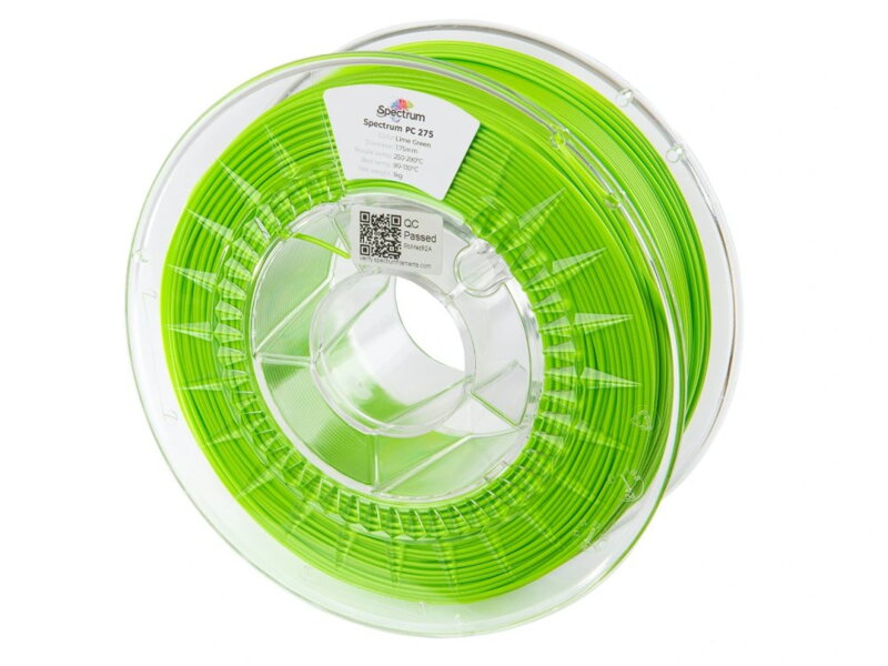 Filament SPECTRUM PC 275 ZELENÁ "LIME" 1,75 mm 1 kg