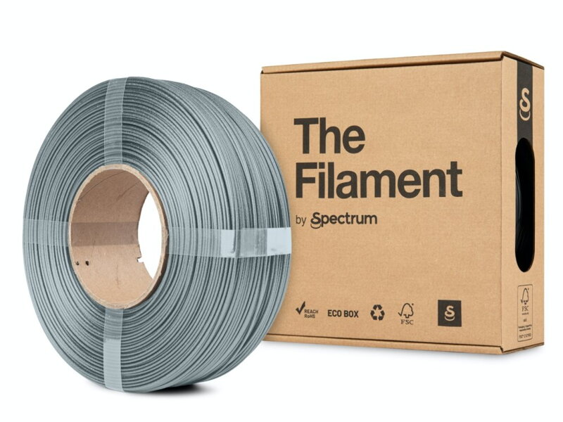 ReFill TheFilament PETG CF ŠEDÁ 1,75 mm 1 kg