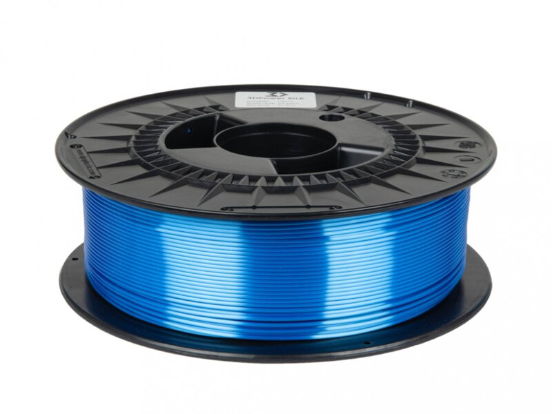 Filament 3D POWER SILK MODRÁ 1,75 mm 1 kg.